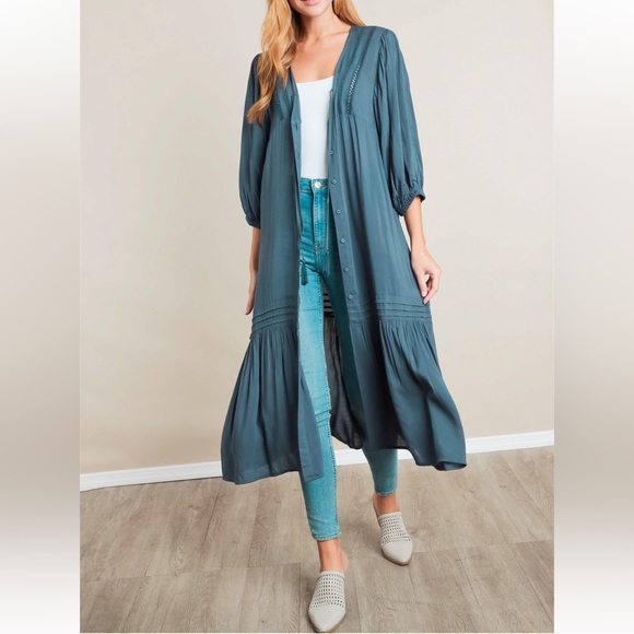 08 BOHO CONVERTIBLE DUSTER & DRESS - Picture 2 of 5